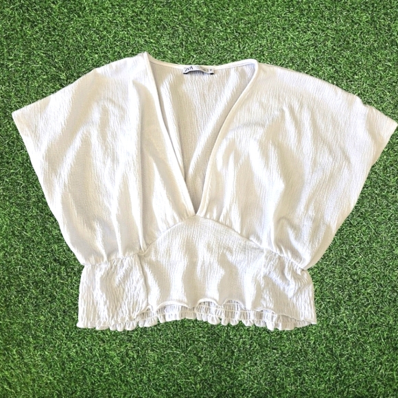 Zara Tops - White Zara Women's Top